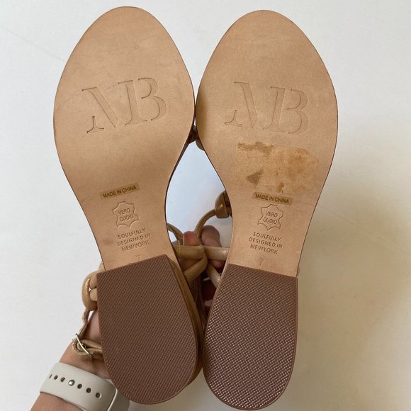 Matt Bernson Tan Strappy Sandals - Picture 7 of 11